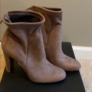 NEW suede booties